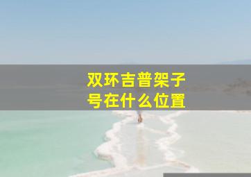 双环吉普架子号在什么位置