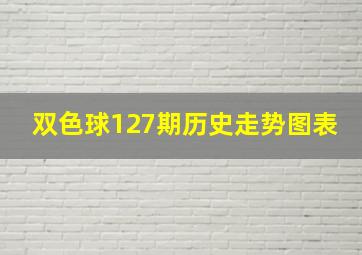 双色球127期历史走势图表