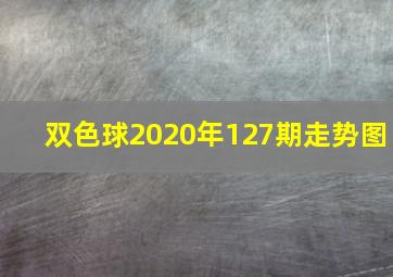 双色球2020年127期走势图