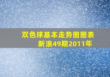 双色球基本走势图图表新浪49期2011年