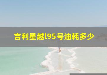 吉利星越l95号油耗多少