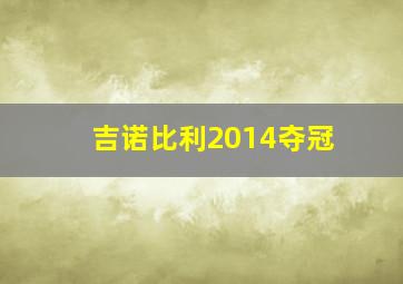 吉诺比利2014夺冠