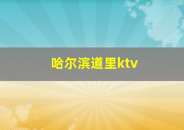 哈尔滨道里ktv