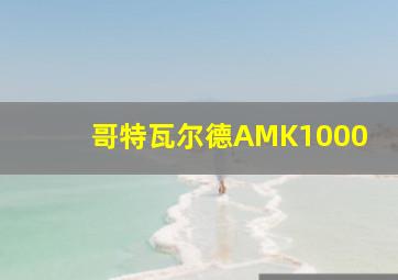 哥特瓦尔德AMK1000