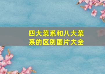 四大菜系和八大菜系的区别图片大全