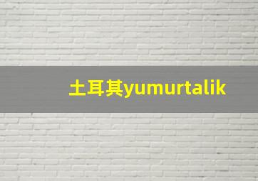 土耳其yumurtalik