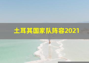 土耳其国家队阵容2021