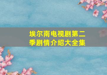 埃尔南电视剧第二季剧情介绍大全集