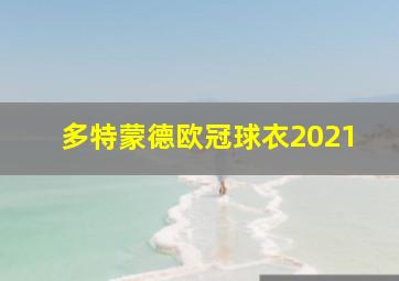 多特蒙德欧冠球衣2021