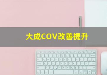 大成COV改善提升