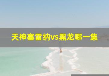 天神塞雷纳vs黑龙哪一集