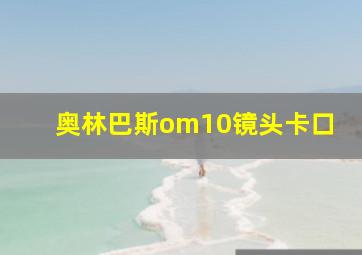 奥林巴斯om10镜头卡口