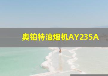 奥铂特油烟机AY235A