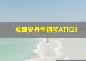 威廉史丹堡钢琴ATK23