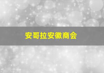 安哥拉安徽商会