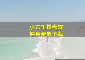 小六壬排盘软件免费版下载