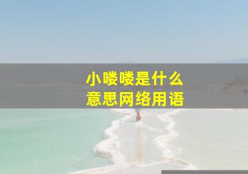 小喽喽是什么意思网络用语