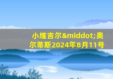 小维吉尔·奥尔蒂斯2024年8月11号