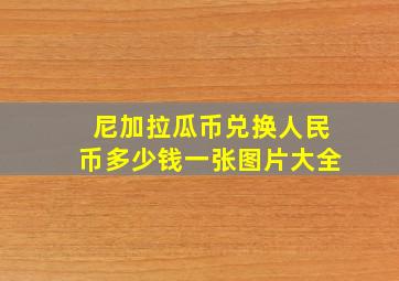 尼加拉瓜币兑换人民币多少钱一张图片大全