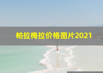 帕拉梅拉价格图片2021