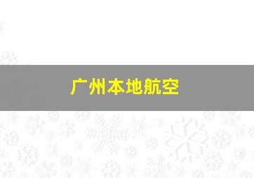 广州本地航空