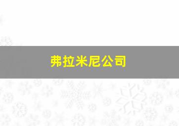 弗拉米尼公司