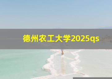 德州农工大学2025qs