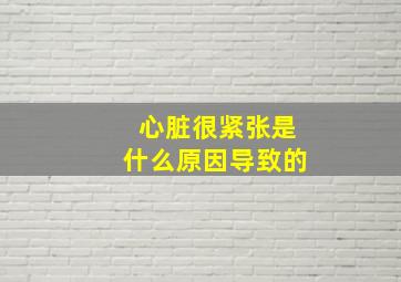 心脏很紧张是什么原因导致的