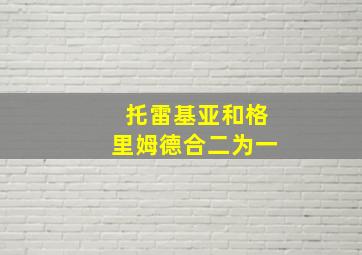 托雷基亚和格里姆德合二为一