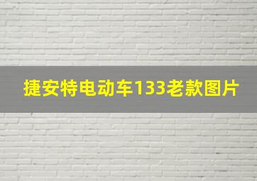 捷安特电动车133老款图片