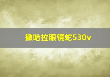 撒哈拉眼镜蛇530v