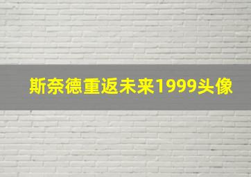 斯奈德重返未来1999头像