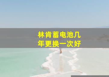 林肯蓄电池几年更换一次好