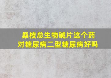 桑枝总生物碱片这个药对糖尿病二型糖尿病好吗