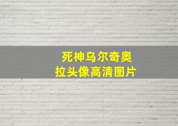 死神乌尔奇奥拉头像高清图片