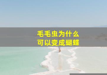 毛毛虫为什么可以变成蝴蝶