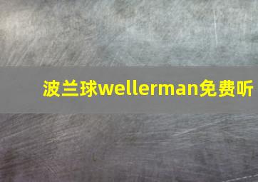 波兰球wellerman免费听