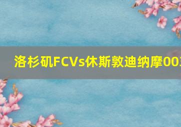 洛杉矶FCVs休斯敦迪纳摩003