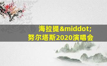 海拉提·努尔塔斯2020演唱会