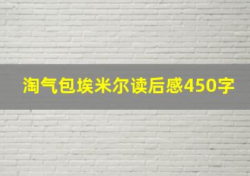 淘气包埃米尔读后感450字