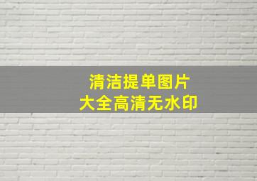 清洁提单图片大全高清无水印