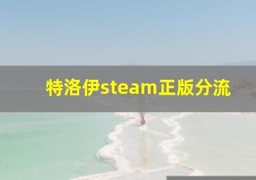 特洛伊steam正版分流