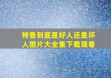 特鲁到底是好人还是坏人图片大全集下载观看