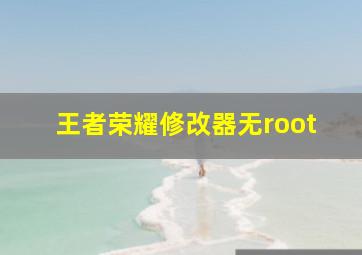 王者荣耀修改器无root