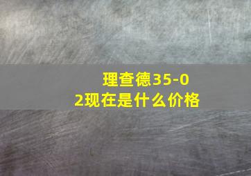 理查德35-02现在是什么价格