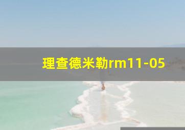 理查德米勒rm11-05