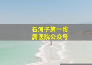 石河子第一附属医院公众号