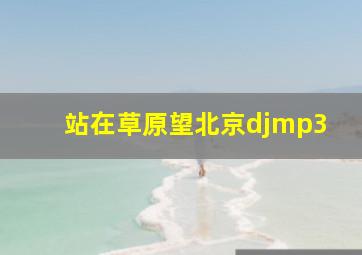 站在草原望北京djmp3