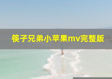 筷子兄弟小苹果mv完整版