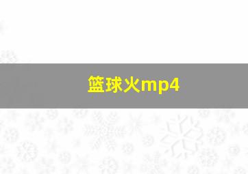 篮球火mp4